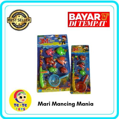 Mainan Memancing Ikan 3M (Mari Mancing Mania)