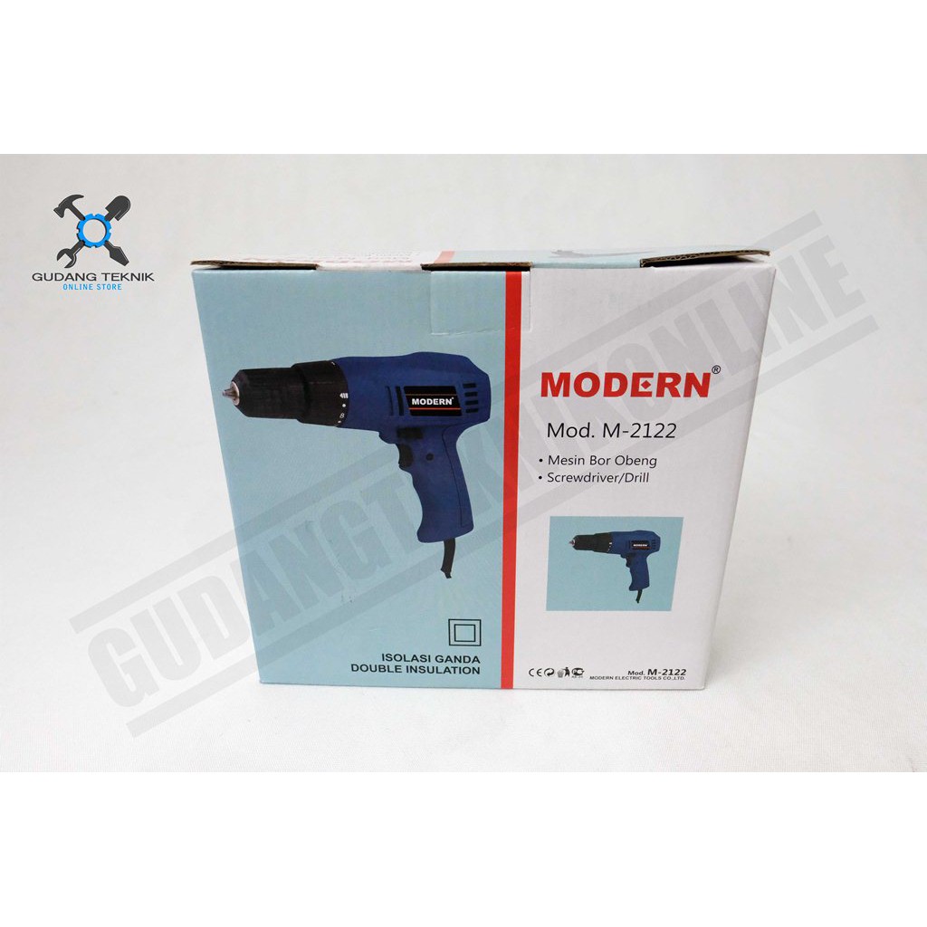 Modern M-2122 / Modern M 2122 Mesin Bor Obeng Torsi Modern M2122 Screwdriver Drill