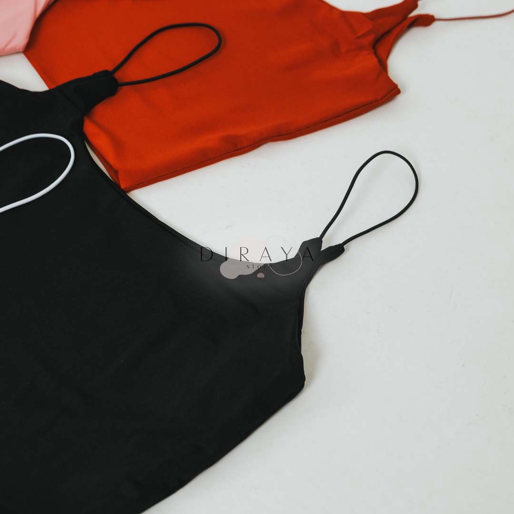 Paket Usaha Tank Top Crop U neck Tali Kecil