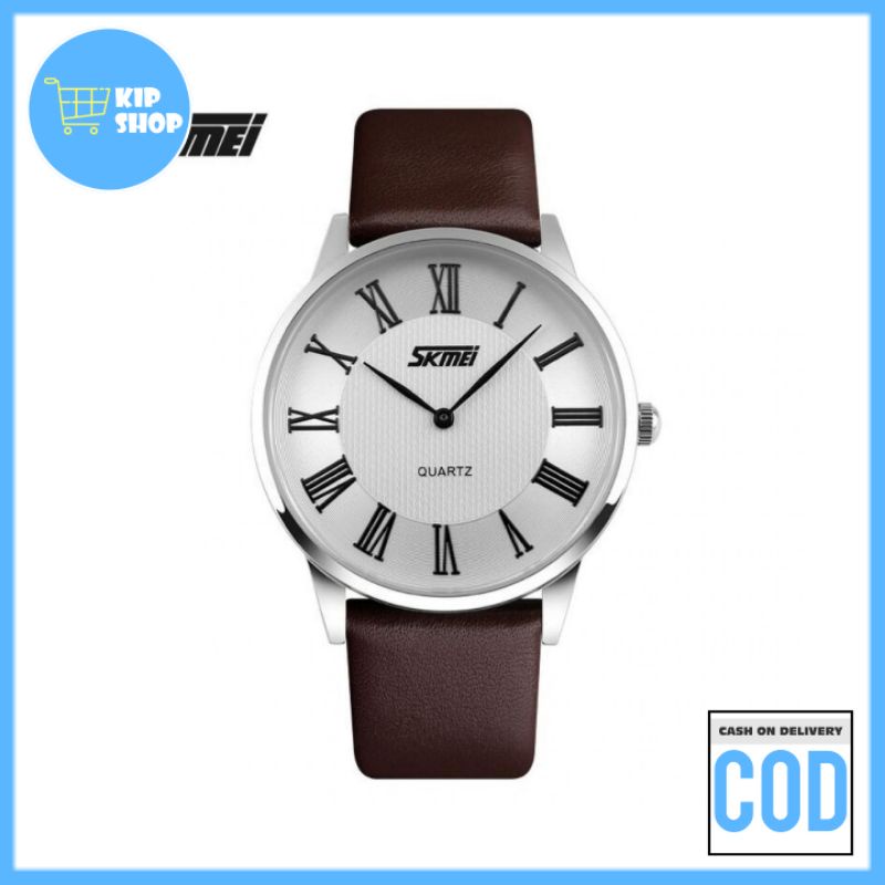 Jam Tangan Pria Wanita Couple Analog Kekinian Keren Anti Air  - SKMEI 9092