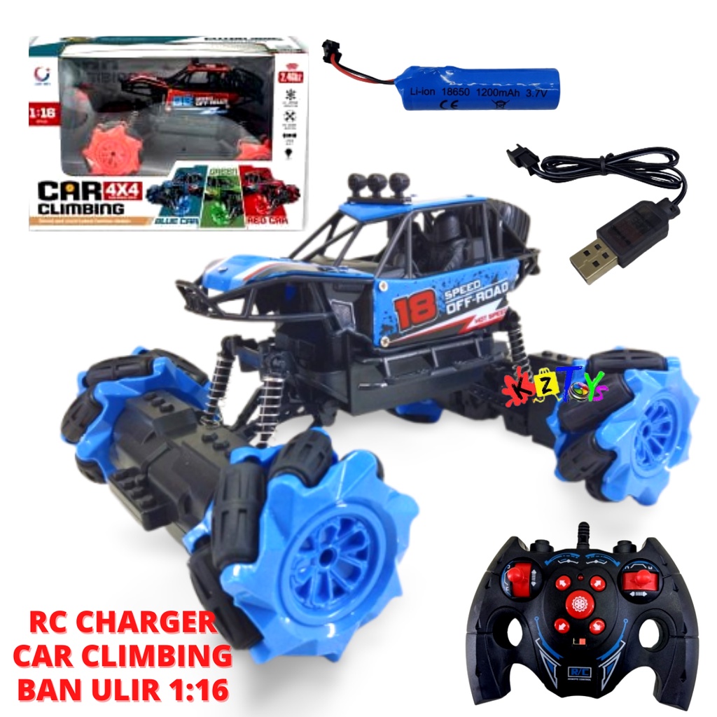 TERBARU MAINAN R/C AVENGERS BAN KAPSUL + BATRE CAS RC MONSTER CROSS