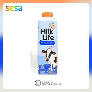 Milk Life Fresh Milk 1l Shopee Indonesia