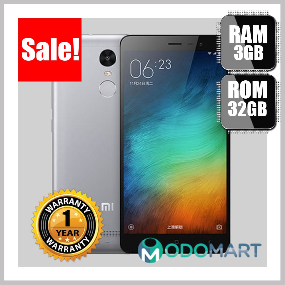 Xiaomi Redmi Note 3 Pro 3GB/32GB Dual SIM Gray