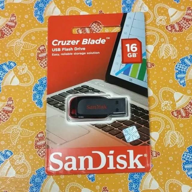 Usb Flash Drive Sandisk Cruzer blade 16GB Flash disk Sandisk Cruzer blade 16GB