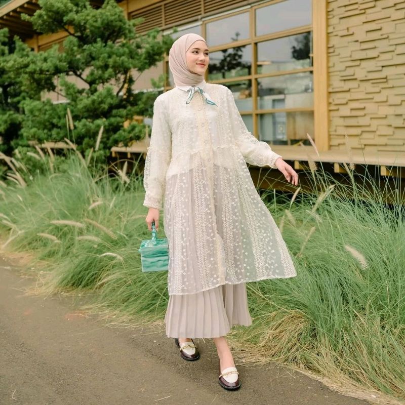 Midi Organza Clove by Haideeorlin