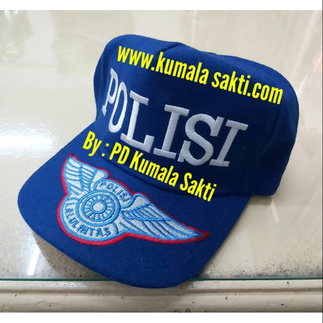 Topi Polisi Lantas Laken Benhur-Topi PDL Polisi-Kaos Polisi-Sabuk Polisi-Kopel Polisi-Sepatu Polisi