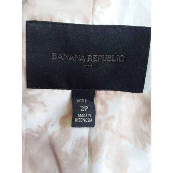 blazer wanita banana republic, full furing