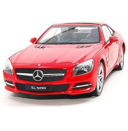 Welly Nex Mercedes-Benz SL500 2012 - Merah, Skala 1:18