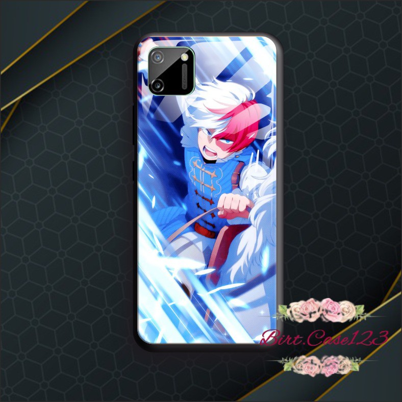 back case glass BOKU NO HERO AKADEMI Vivo Y91 Y17 Y12 Y15 Y93 Y95 Y81 Y83 Y71 Y53 y20 Y30 Y50 BC2766