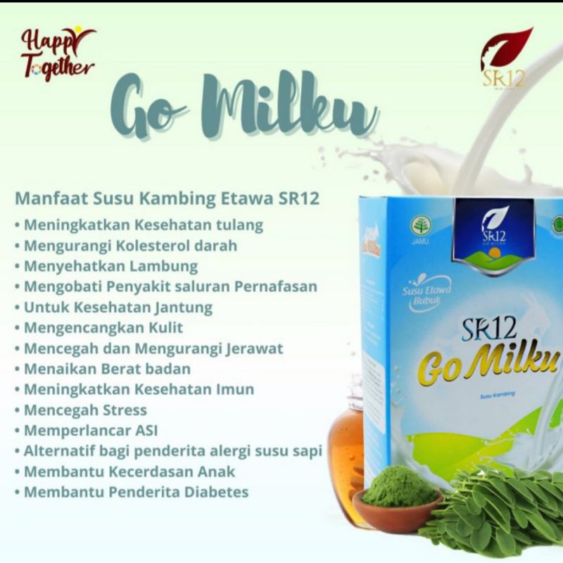 

susu kambing go milku sr12