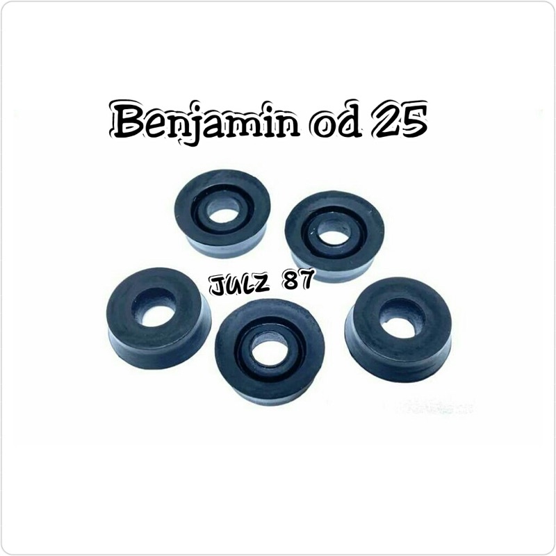 Karet pompa benjamin Lubang OD25 / Klep pompa Benjamin OD25 / Karet Canon