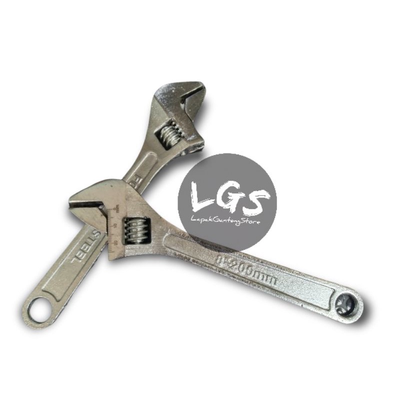 Kunci Inggris Kunci Pas Perkakas Tang Buaya Kunci Besar Kunci