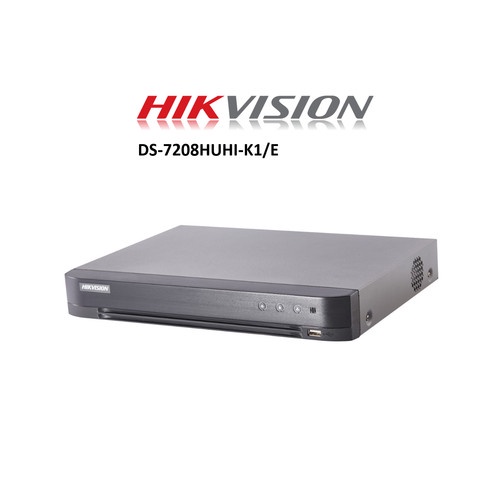 HIKVISION DVR XVR 8CH 8 Channel DS-7208HUHI-K1/E HD CCTV Kamera 8MP