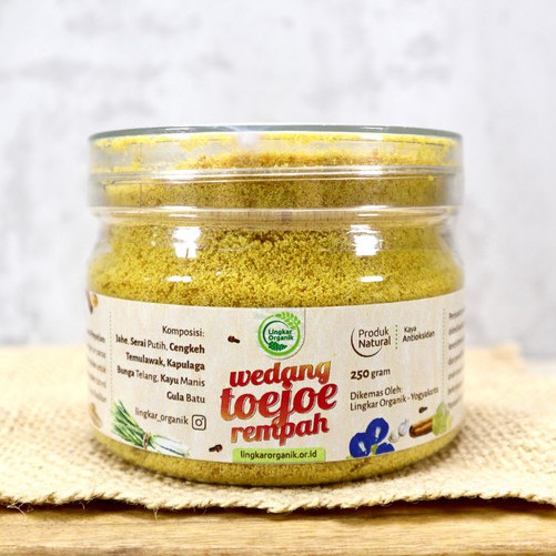 

Lingkar Organik - Wedang Toejoe Rempah - Minuman Sehat - Immune Booster