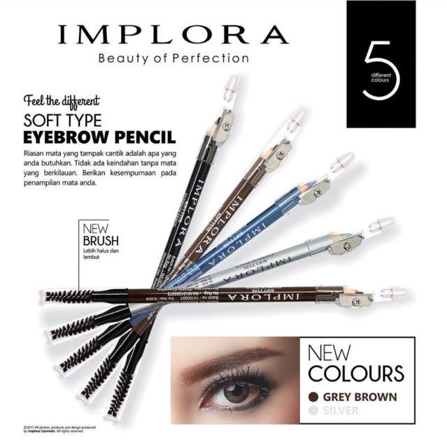 BPOM PENSIL ALIS IMPLORA / CELAK EYEBROW PENCIL IMPLORA