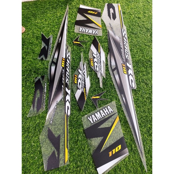 STRIPING VEGA R NEW SIRIUS RC 110 TRANSPARAN CUSTAME