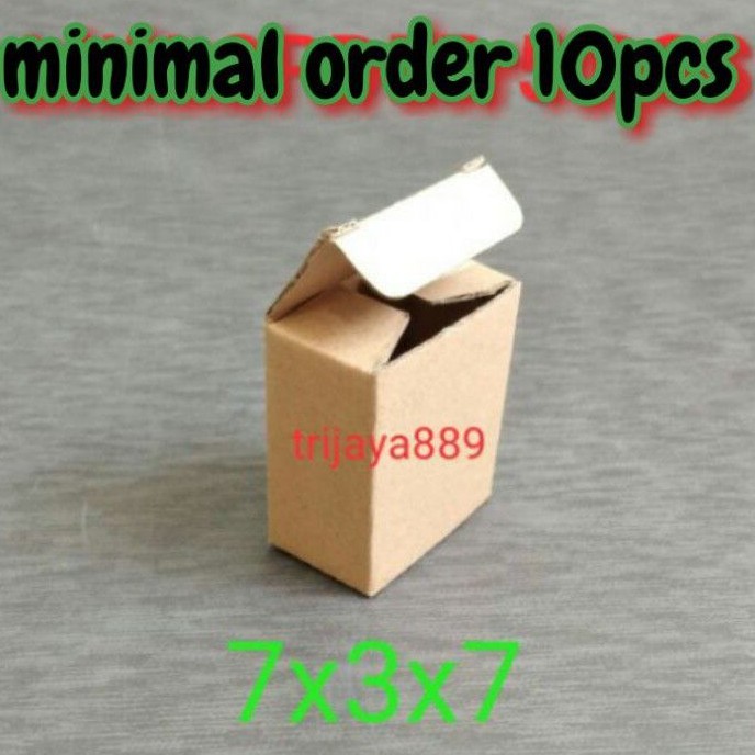 

kardus box packing diecut uk 7x3x7