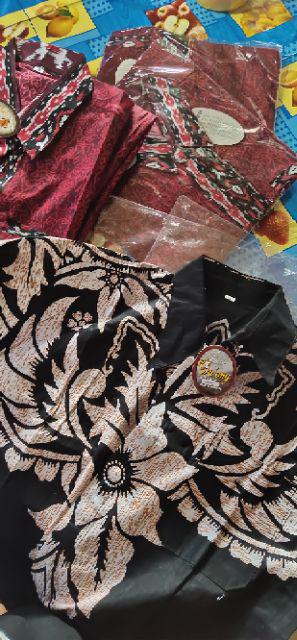 Bswart Batik Hrb026 Kenongo Hem Pendek Padi Pekalongan