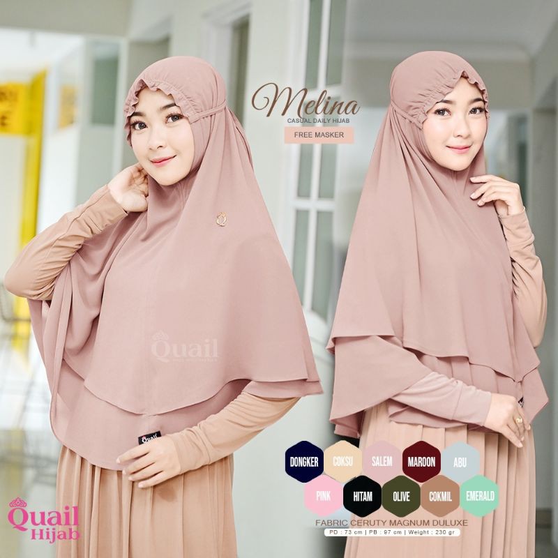[Ori Quail Hijab] Melina
