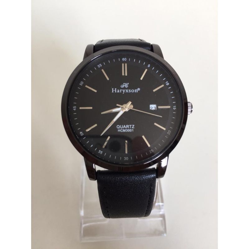COD✔️ ORIGINAL Haryxson HCM3001 KULIT WATER RESISTANT TANGGAL AKTIF / JAM TANGAN KULIT COUPLE / JAM 