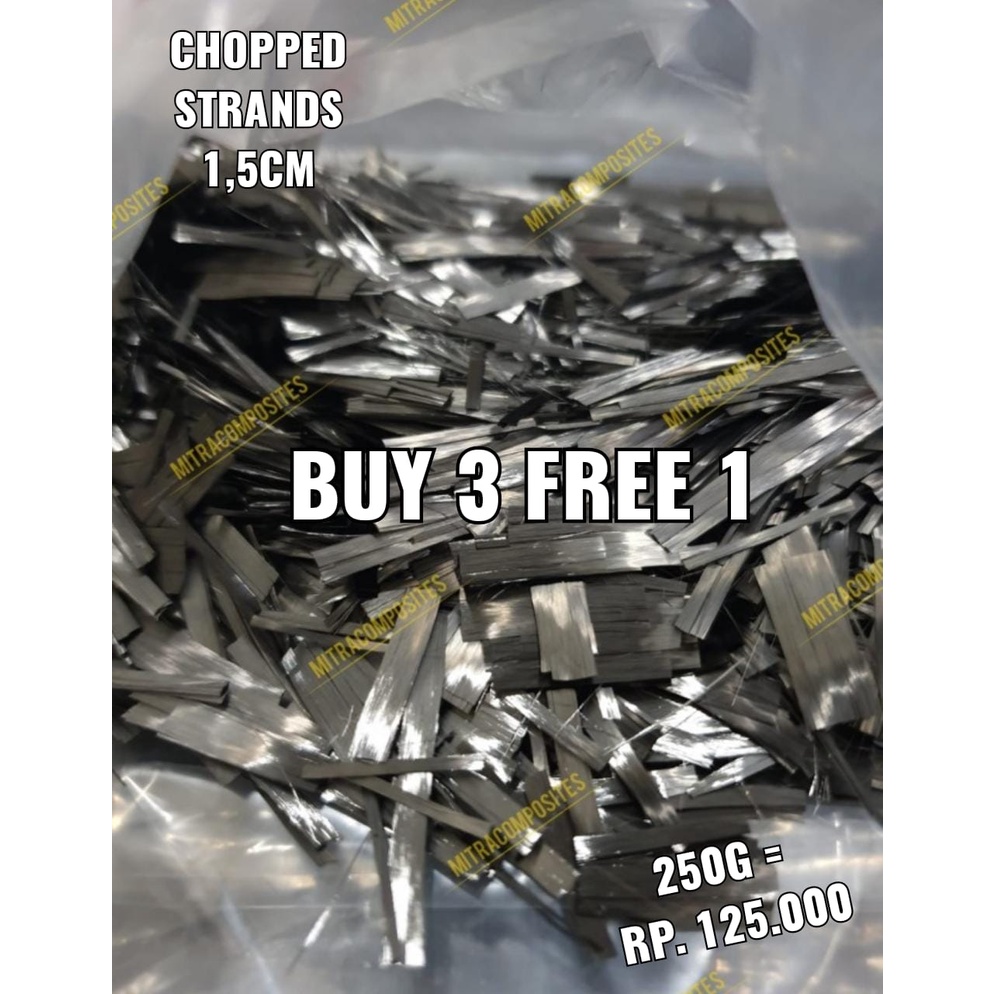 VB67YH Serat Forged Carbon Karbon Cincang Chopped Strands