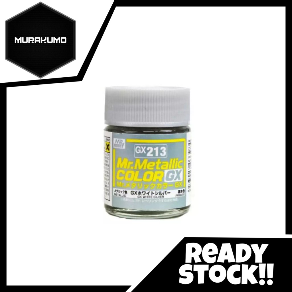 

Mr. Metallic Color GX213 METAL WHITE SILVER