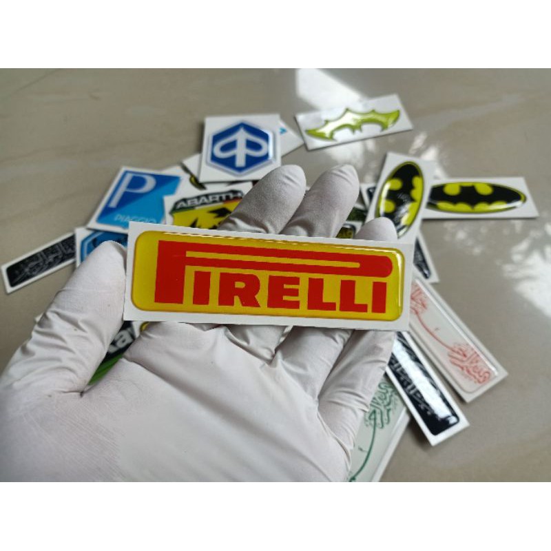 

Stiker timbul Pirelli