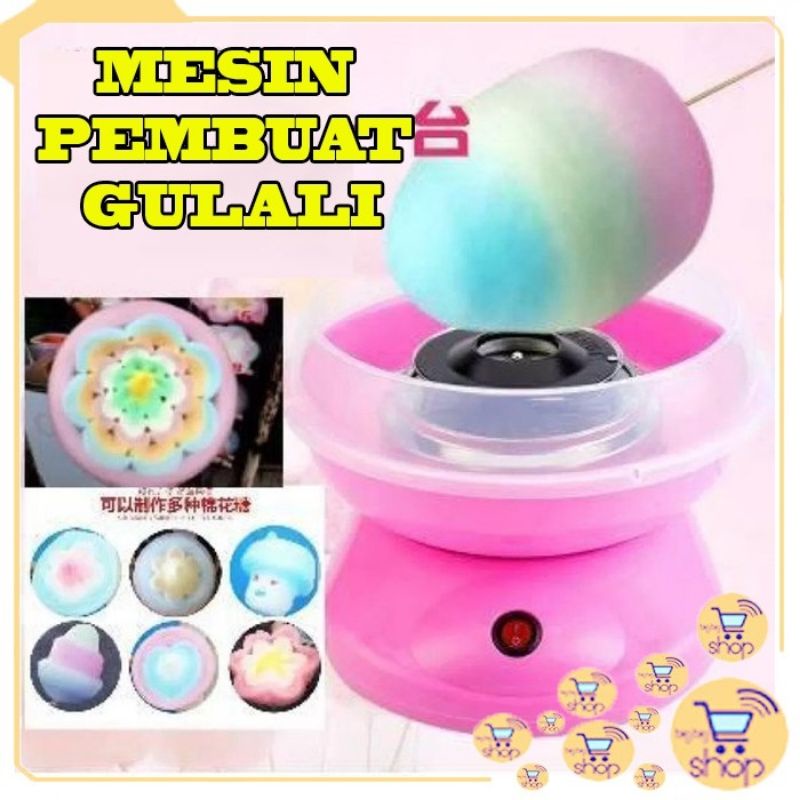 Mesin Gulali Alat Pembuat Arum Elektrik Manis Cotton Candy Manis Praktis