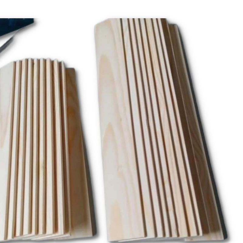 Papan Kayu Tipis 40x9x0,5 Isi 10pcs Kayu Pinus Jatibelanda Sudah Serut Halus finishing Siap Pakai Ra