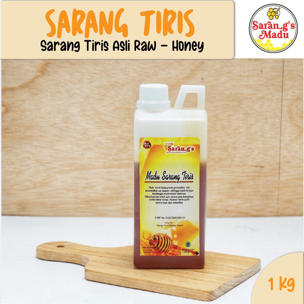 

Madu Asli Tirisan Madu Sarang 1kg Original Raw Honey