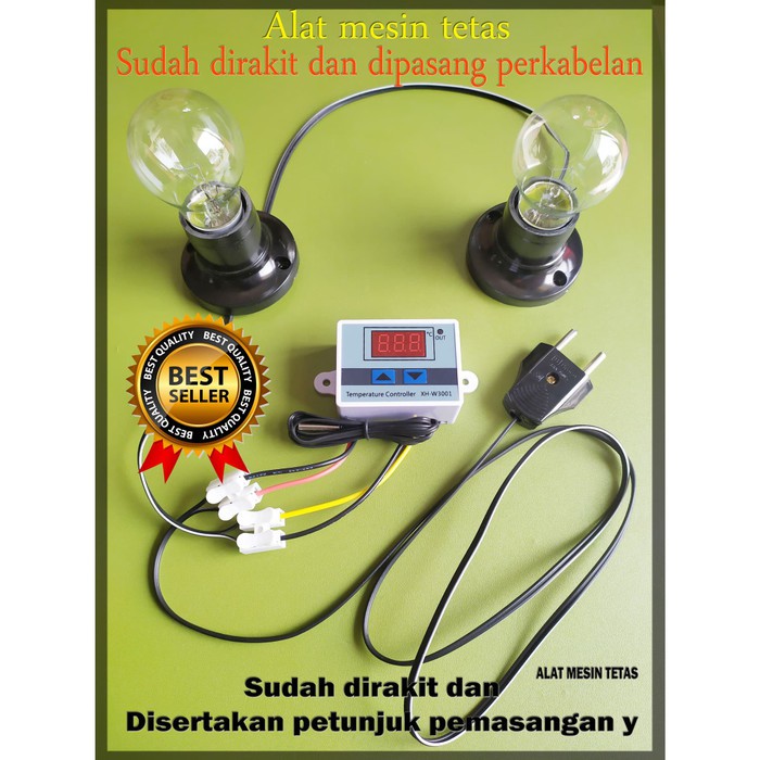 paket mesin tetas telur otomatis/ mesin penetas telur otomatis termostat digital alat penetas telur