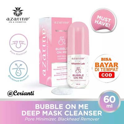 AZARINE BUBBLE ON ME DEEP MASK CLEANSER 60 ml