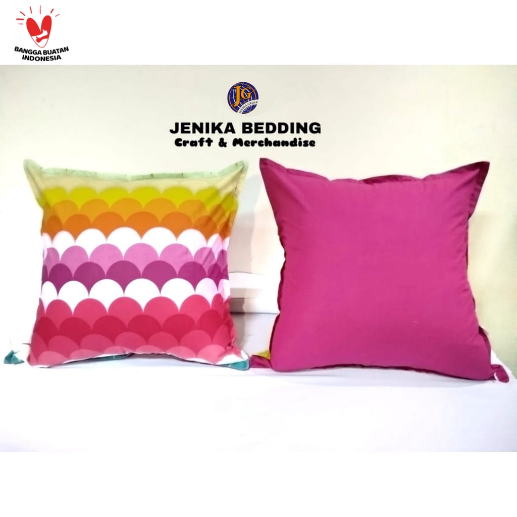 Set Sarung Bantal Sofa (2pcs) Motif Uk. 60x60cm