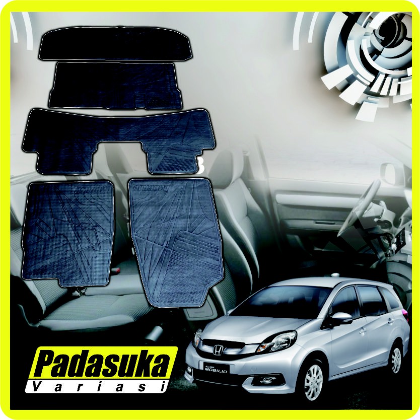 Karpet Mobilio Full Set Karet RS 2014 2020 2021 Karpet Honda Mobilio Fullset 2019 Premium