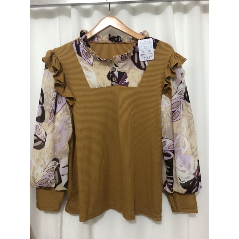 ATASAN/BLOUSE MUSLIM CAVEL