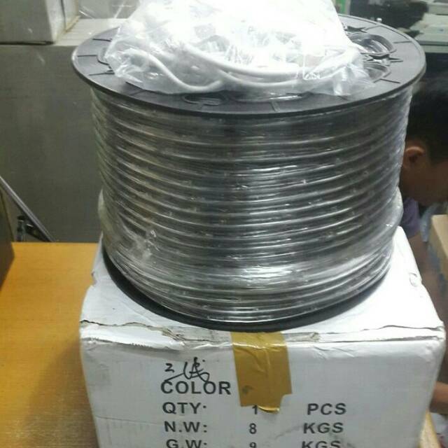 Lampu Selang LED / Rope LED Warna Tipe Bulat merk Oska Per-Roll