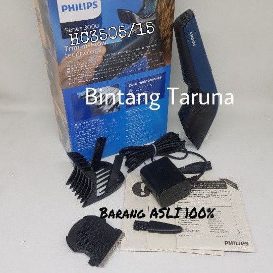 Hair Clipper Philips HC3505 Alat cukur rambut Philips HC3505 HC 3505