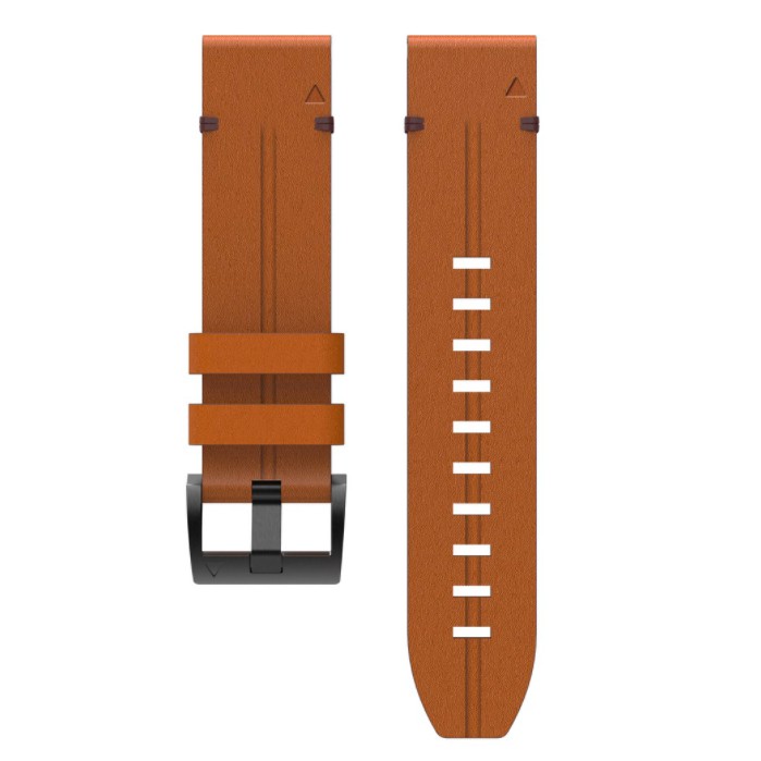 Tali Jam 26mm Quick Fit Watch Strap Garmin D2 Delta PX - Leather Strip