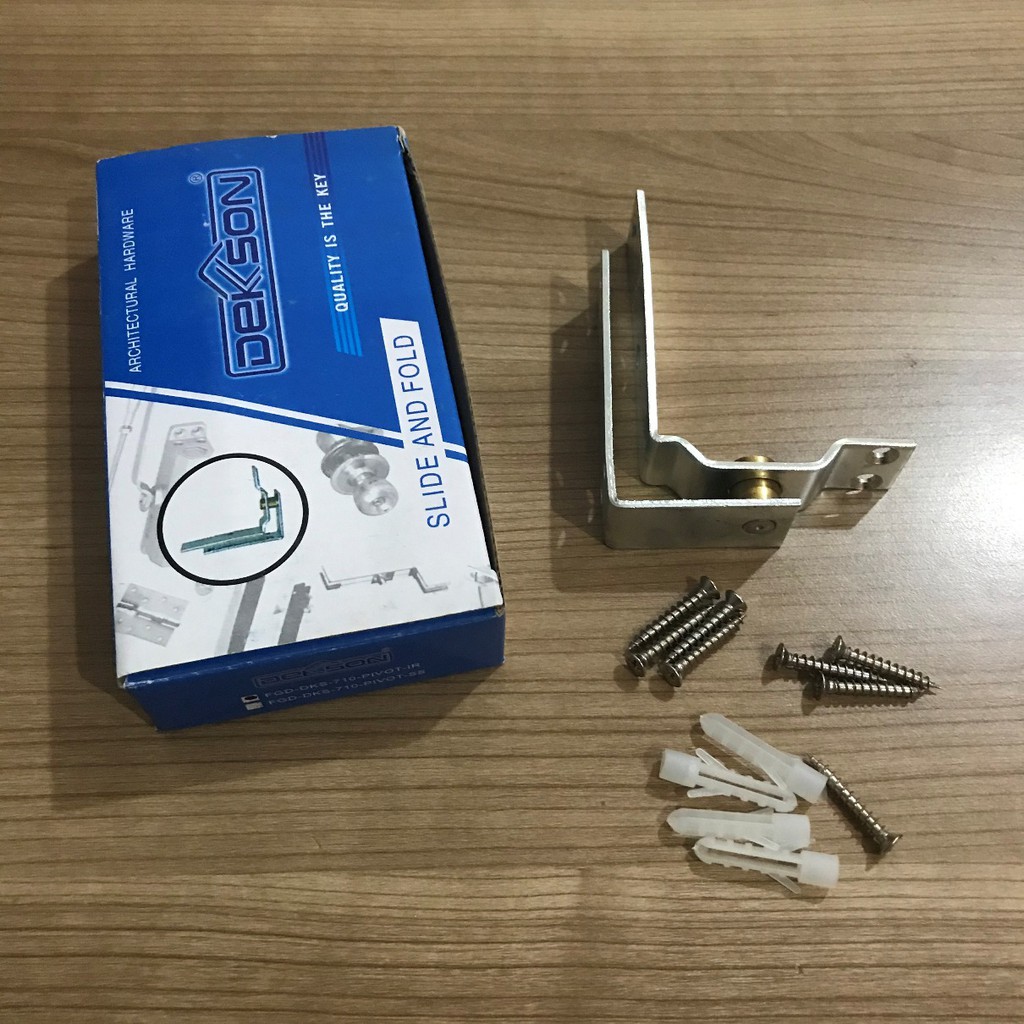 Bottom Pivot Bawah Engsel Pintu Lipat Gantung Pivot Bottom Folding SS