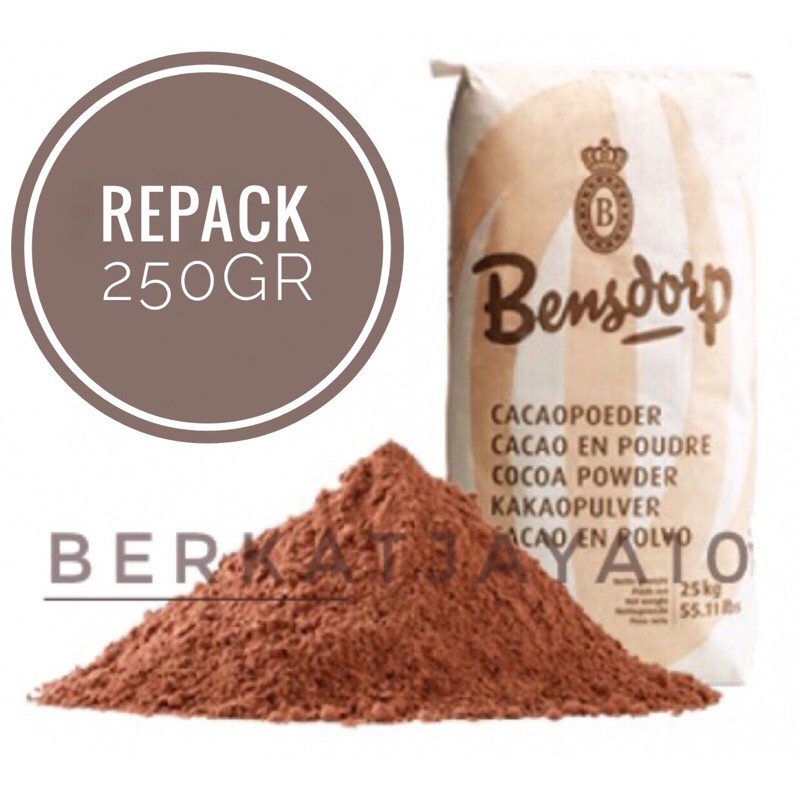 Bensdorp Repack 250 gr Cocoa Powder Bubuk Coklat Premium