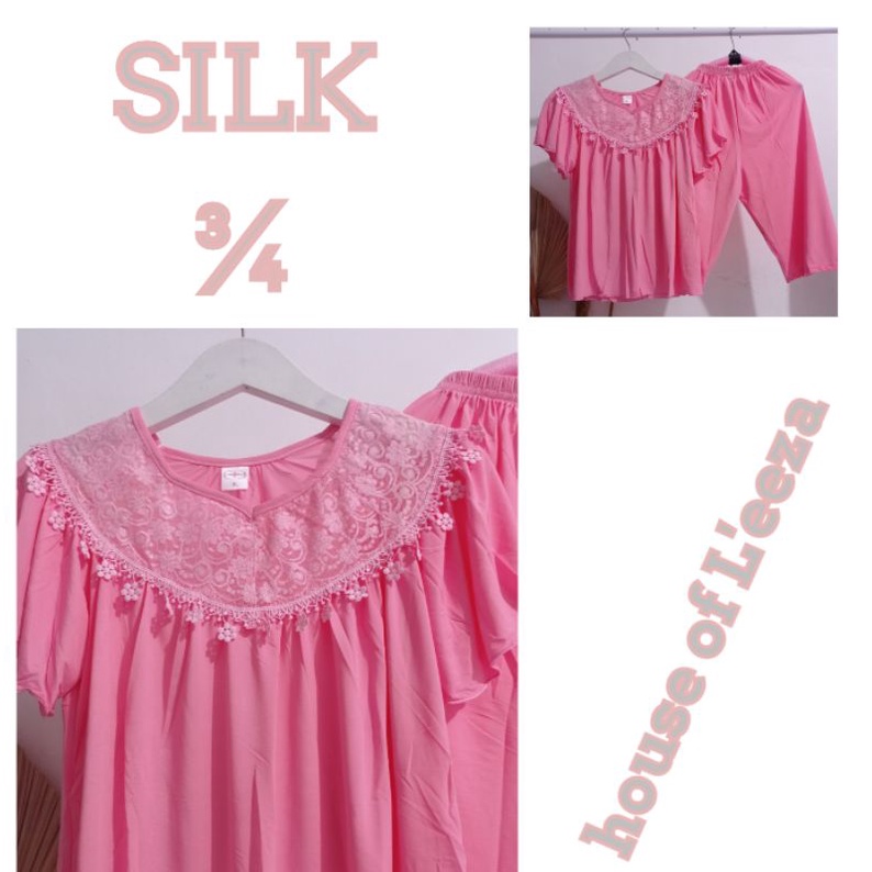 PIYAMA ¾ SILK RENDA