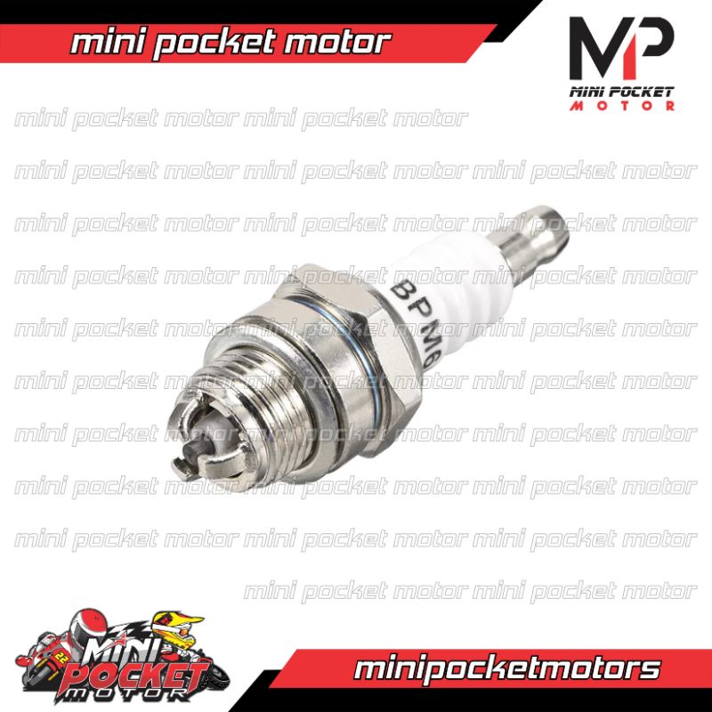 Busi Motor Mini Kaki 3 Busi Kepala 3 Motor Mini 2T 50cc Busi Kaki 3 Motor Mini 2Tak 50cc