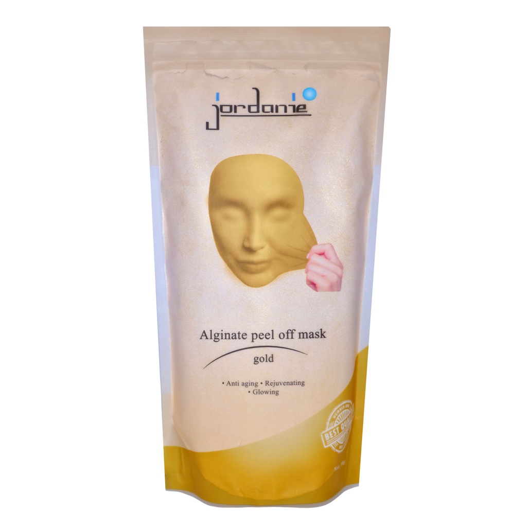 500 Gram Masker Wajah Peel Off Jordanie Klinik Rubber BPOM HALAL