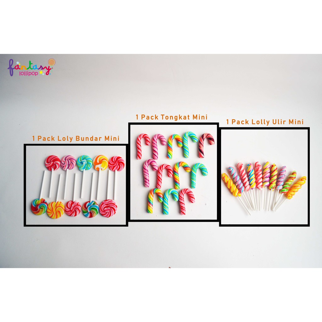 

FANTASY Lollipop Paket Mini 3 Pack (Bisa Mix)