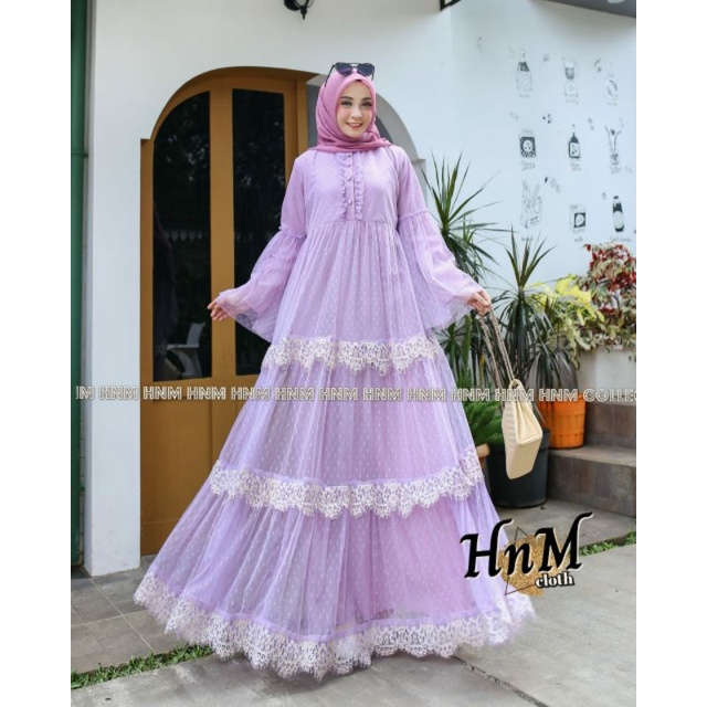 Lilac Maxi Laudya Tile Dot