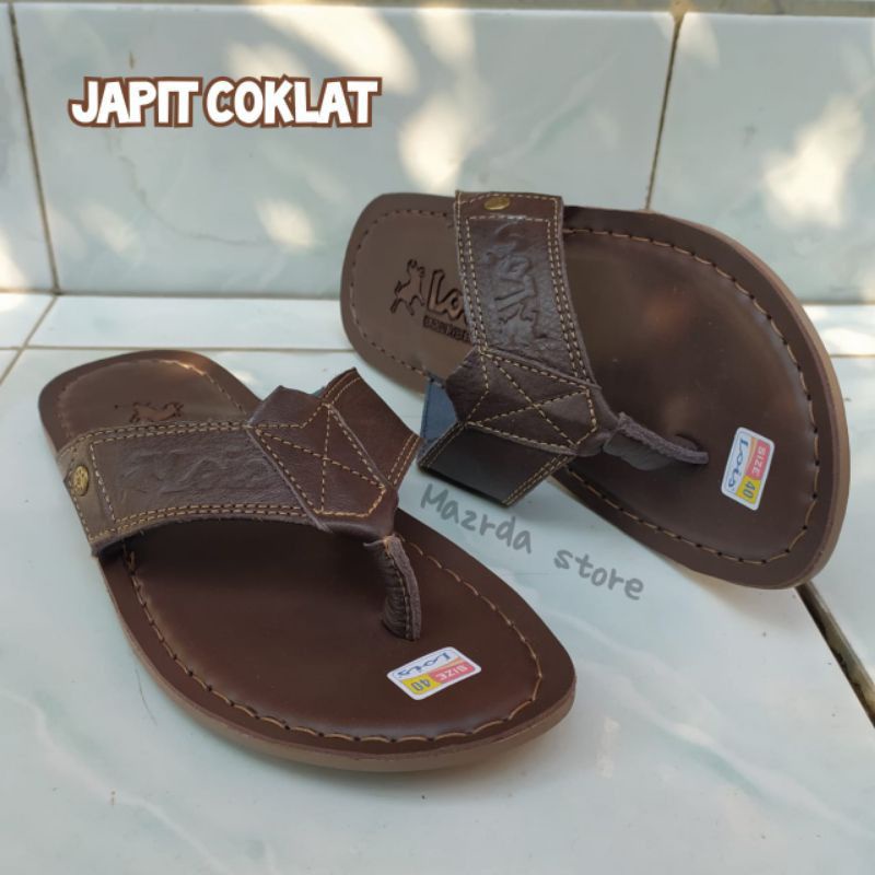 SANDAL KULIT PRIA LOIS /SANDAL KULIT /SANDAL PRIA LK