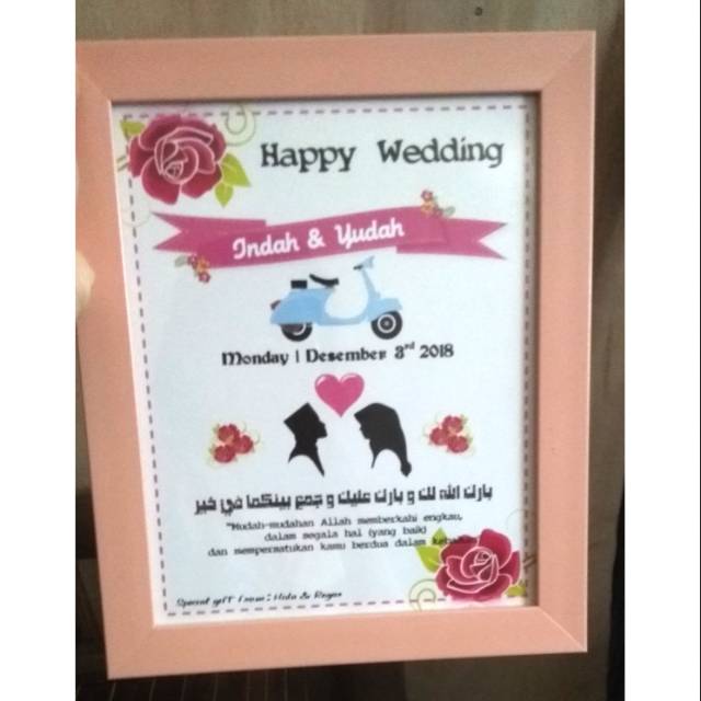 

Kado pernikahan unik