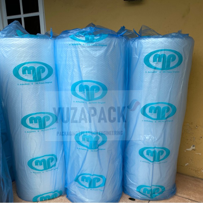 

Bubble Wrap MP (Mulia Pack) uk. 125 cm x 50 m , Premium Quality - Putih, 3 kg