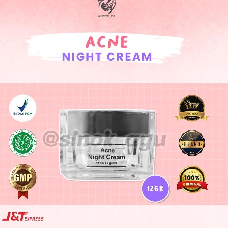 Paling Sesuai.. MS GLOW ACNE NIGHT CREAM MS GLOW ACNE NIGHT CREAM MALAM MS GLOW KRIM MALAM MS GLOW C