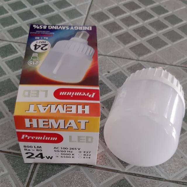 Lampu Premium Led Hemat 24 watt